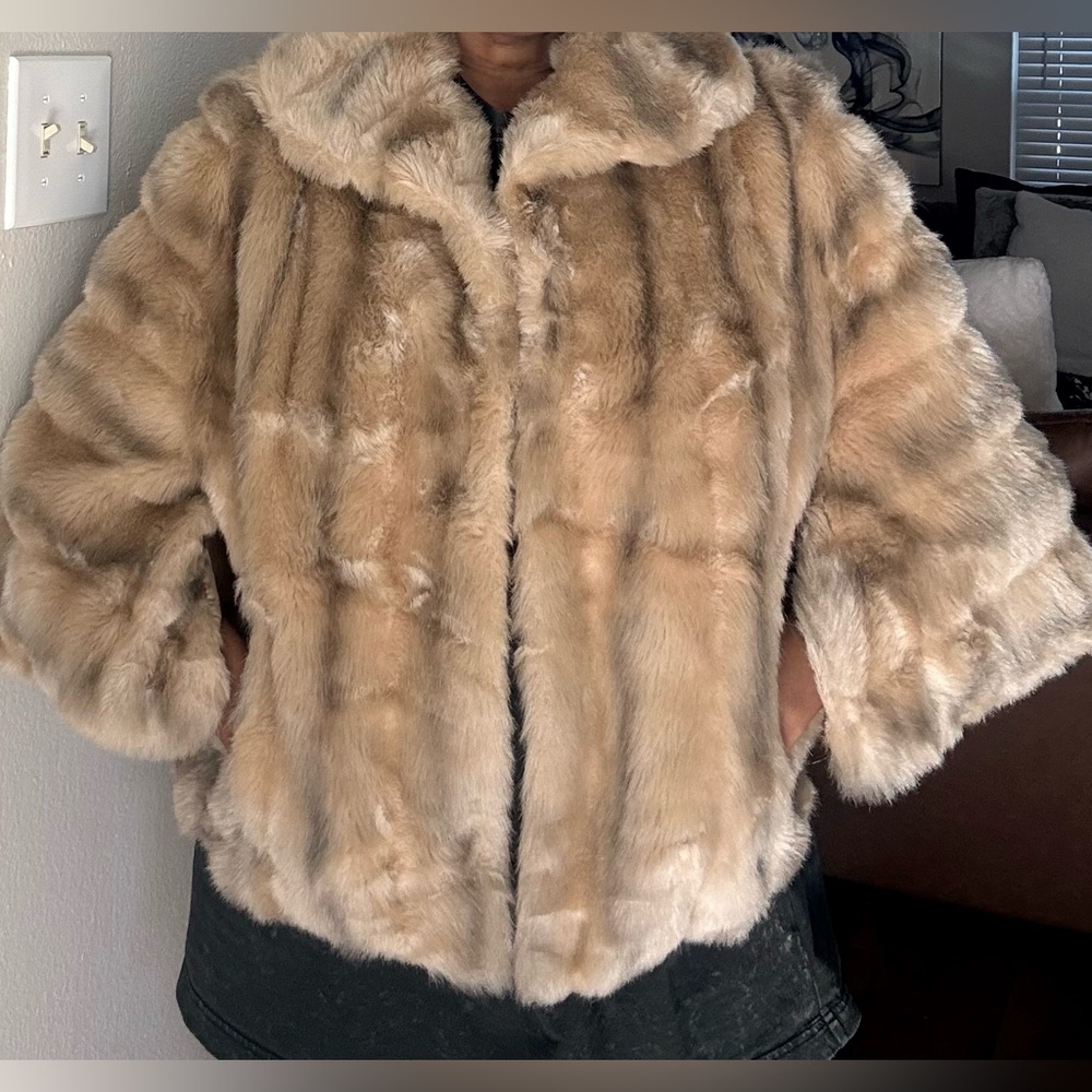 Vintage Faux Fur Coat